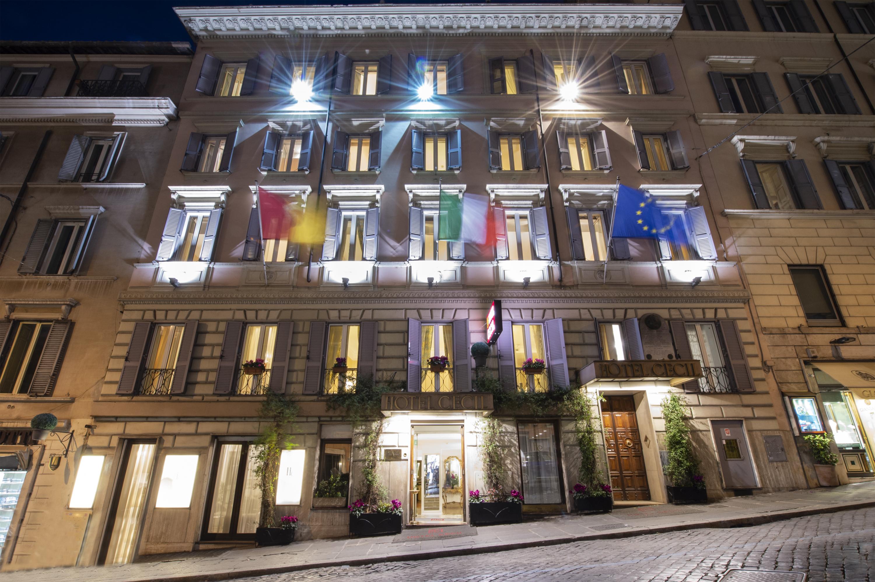 Hotel Cecil Roma Dış mekan fotoğraf