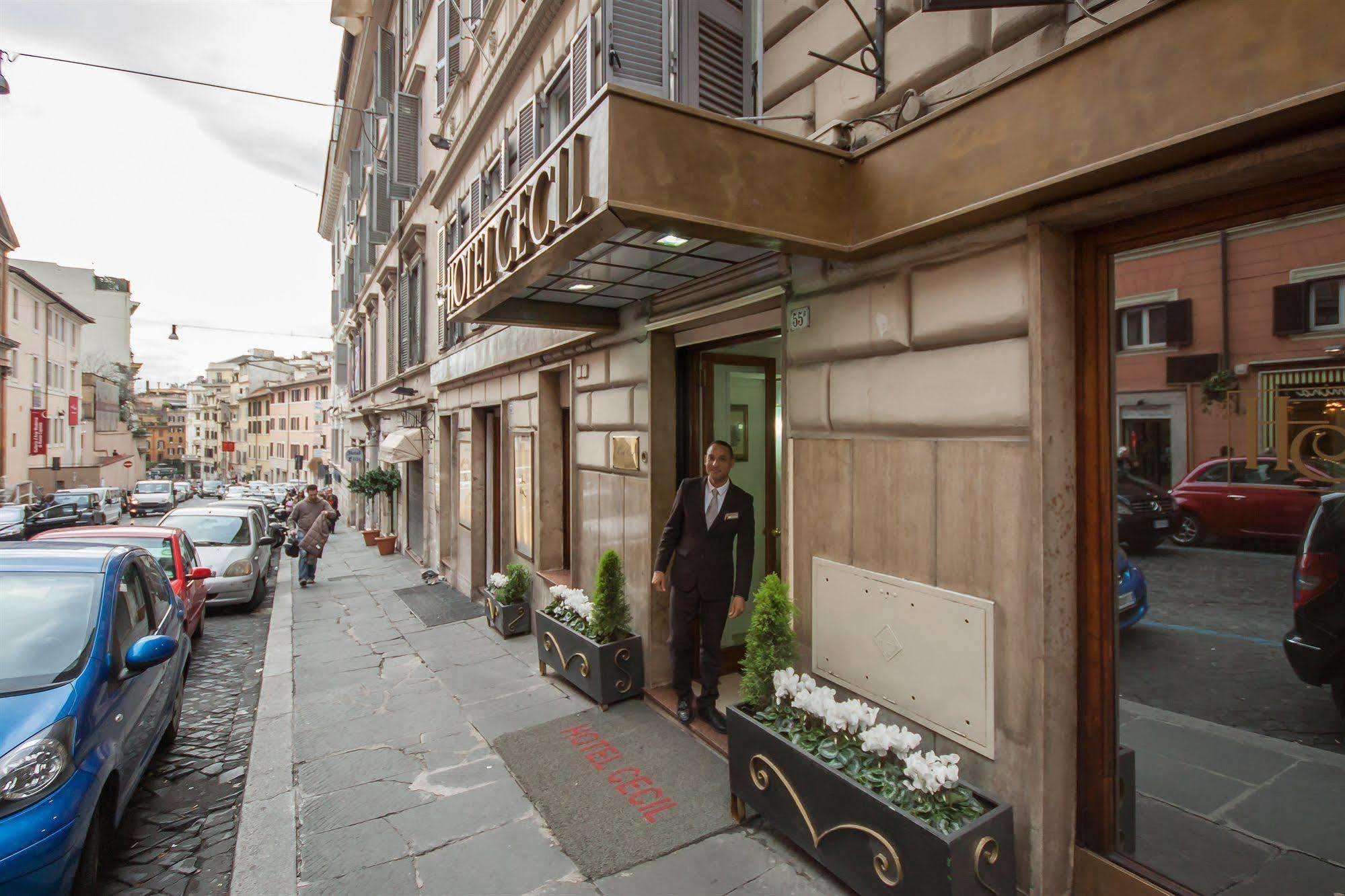 Hotel Cecil Roma Dış mekan fotoğraf