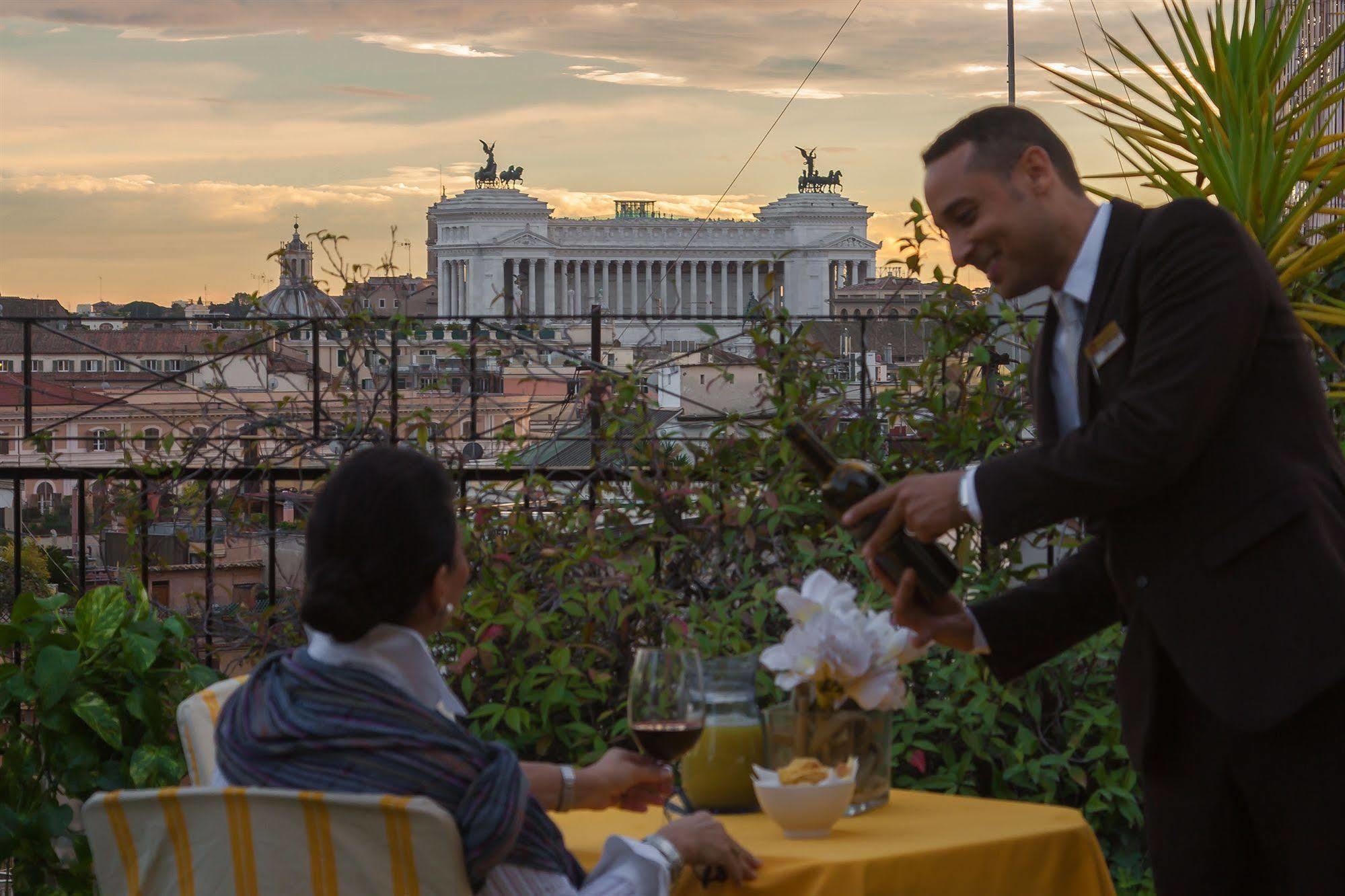 Hotel Cecil Roma Dış mekan fotoğraf